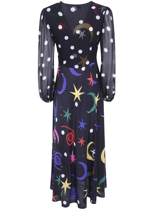 26FW 릭소 미디 원피스 0100033642609086 STAR MULTICOLOUR - RIXO