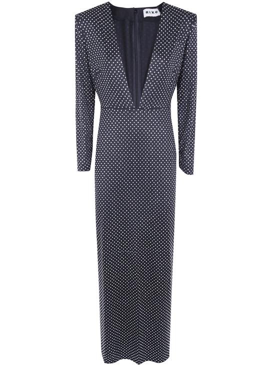 26FW 릭소 미디 원피스 0100112142606291 CRYSTAL BLACK