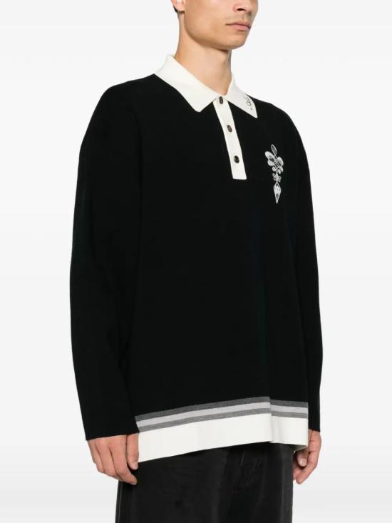 26FW 아미리 폴로 티셔츠 AM426KN019 0002 BLACK - AMIRI