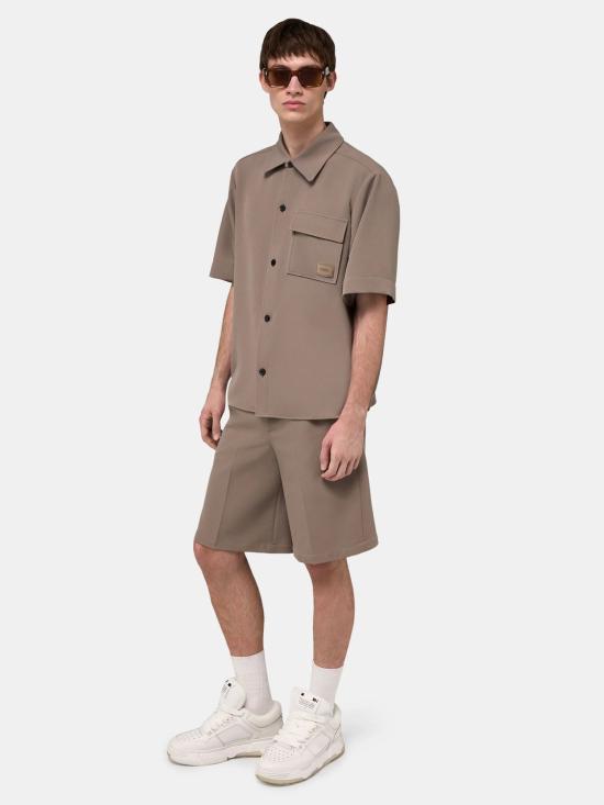 26FW 아미리 반팔 셔츠 AMTOSH1160 687 DARK SAND - AMIRI