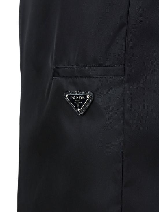 26FW 프라다 리나일론 버뮤다 쇼츠 SPG321WQ8 F0002 NERO - PRADA