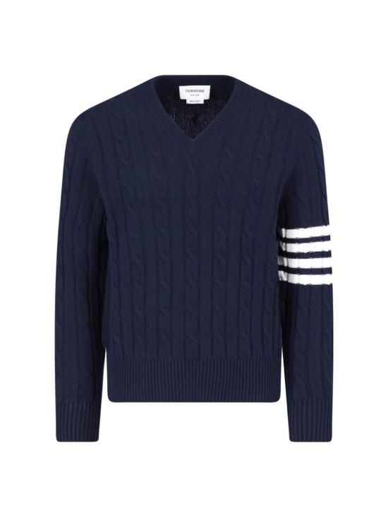 26FW 톰브라운 스웨터 MKA595A Y2007 415 NAVY DOM