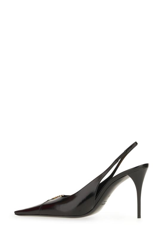 26FW 생로랑 베이비론 브레테유 슬링백 펌프스 806685AAEHI 1000 Nero - SAINT LAURENT