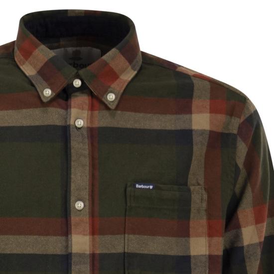 26FW 바버 셔츠 MSH5364 OLIVE - BARBOUR