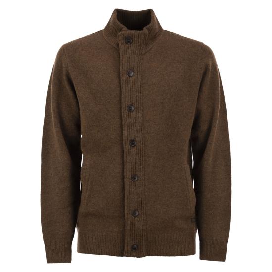 26FW 바버 니트웨어 MKN0731 BROWN