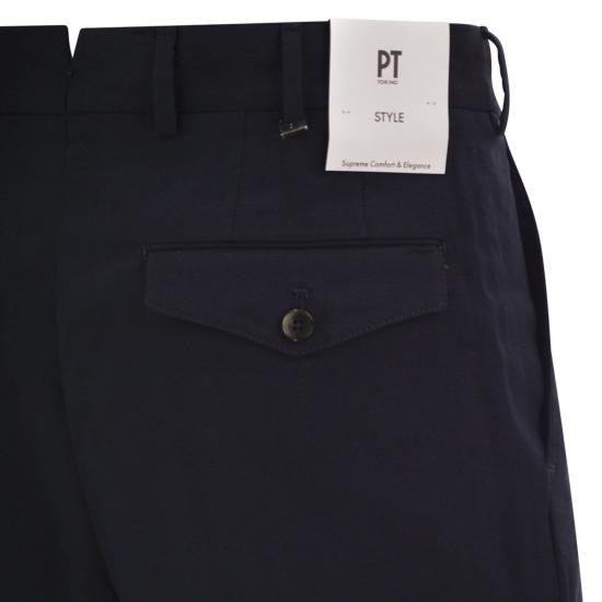 26FW 피티토리노 수트 팬츠 COZSCLZB0CL1 BLUE - PT TORINO