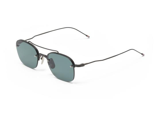 26SS 톰브라운 선글라스 UES960A 더블 브릿지 얇은 메탈 스퀘어 - THOM BROWNE