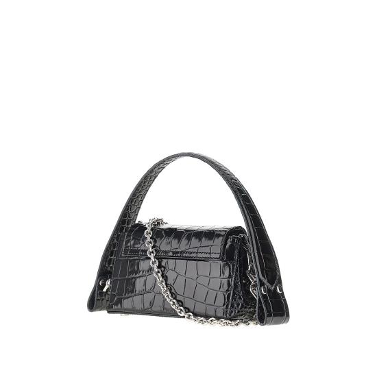 26FW 비비안웨스트우드 헤이즐 스몰 핸드백 4603000WW L0098 Black - VIVIENNE WESTWOOD