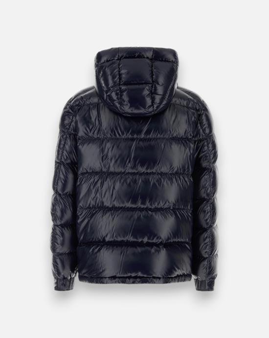  에르노 마야 후드 쇼트 다운 재킷 PI001416U12973 9200 BLUE - HERNO
