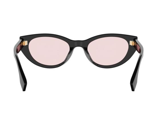 26SS 펜디 선글라스 글로시 블랙 Fe40209i 볼드 캣아이 아세테이트 - FENDI