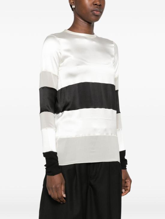 26FW 피비 파일로 패널 탑 ET183 SE3885150AI AVORIO - PHOEBE PHILO