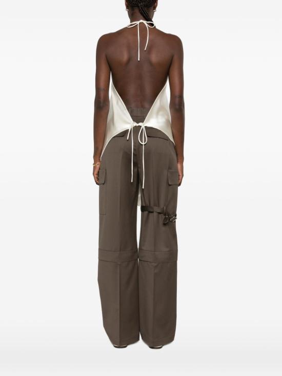 26FW 피비 파일로 리퀴드 스카프 탑 ET187 SE3484150AI AVORIO - PHOEBE PHILO