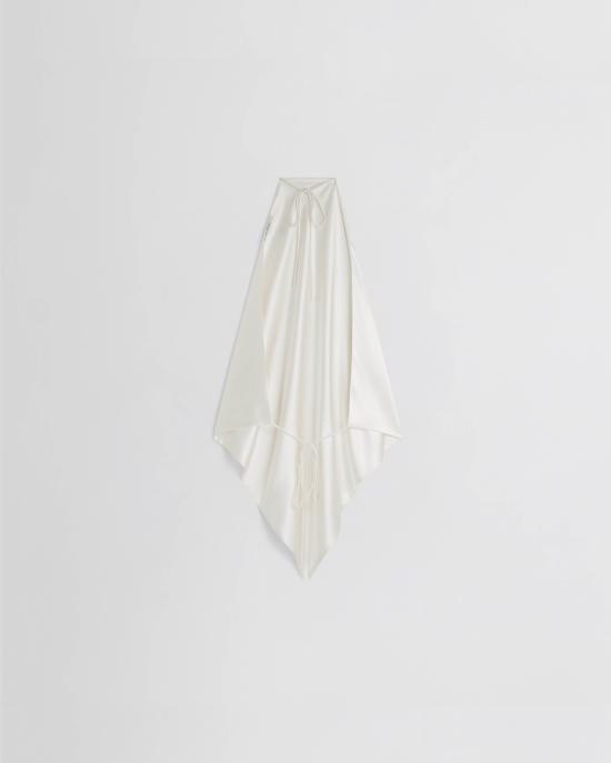 26FW 피비 파일로 리퀴드 스카프 탑 ET187 SE3484150AI AVORIO - PHOEBE PHILO
