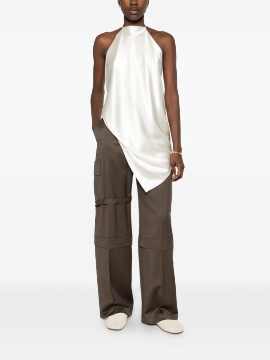 26FW 피비 파일로 리퀴드 스카프 탑 ET187 SE3484150AI AVORIO - PHOEBE PHILO
