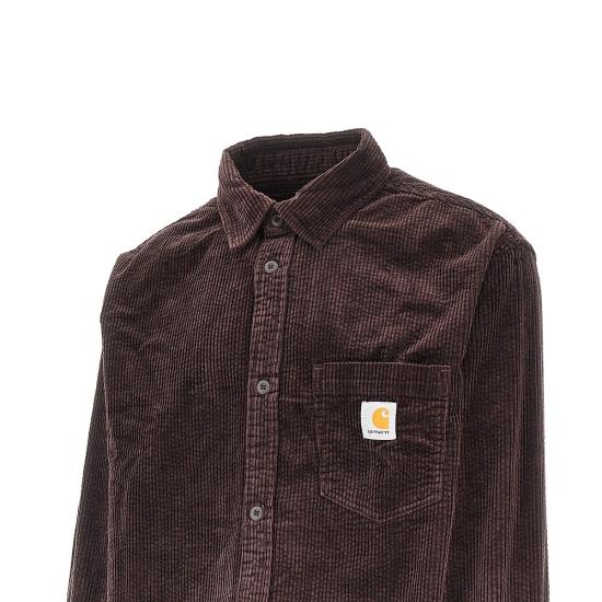 26FW 칼하트 WIP 긴팔 셔츠 I037059 33H02 BROWN - CARHARTT WIP