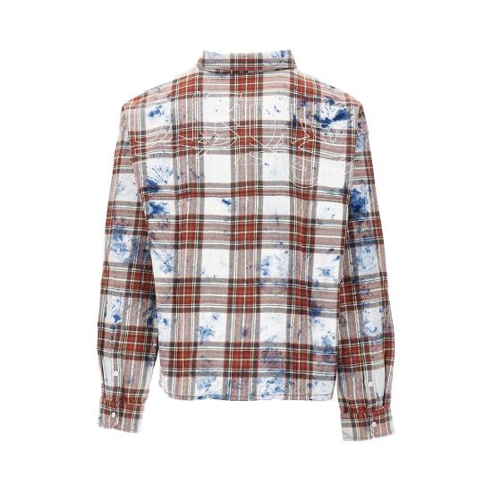 26FW 퍼플 브랜드 긴팔 셔츠 M3012 PLEM426 PLAID SHIRT MULTICOLOR - PURPLE BRAND