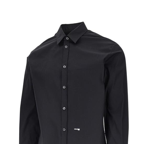 26FW 디스퀘어드2 긴팔 셔츠 S74DM1019S44131 900 BLACK - DSQUARED2