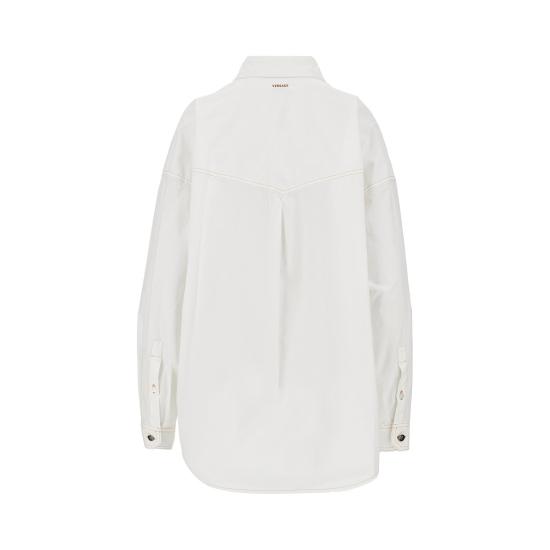 26FW 베르사체 셔츠 10254631A18396 1W010 WHITE - VERSACE