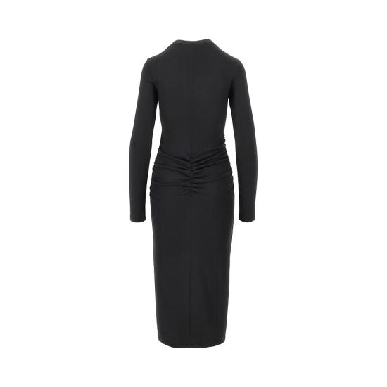 26FW 이자벨마랑에뚜왈 미디 원피스 RO1184FAD3K05E 01BK BLACK - ISABEL MARANT ETOILE