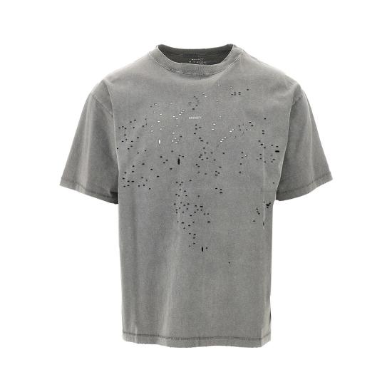 26FW 새티스파이 모스테크 티셔츠 11006 01A01 GREY