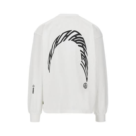 26FW 우드버드 긴팔 티셔츠 2626 409 WHITE - WOODBIRD