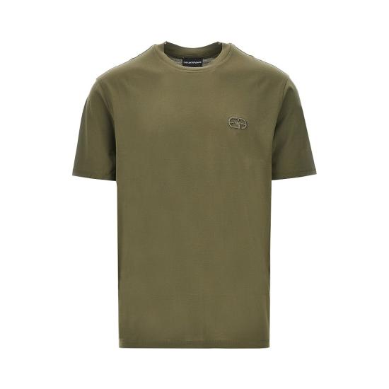 26FW 엠포리오 아르마니 반팔 티셔츠 EM004585AF10017 U7046 GREEN