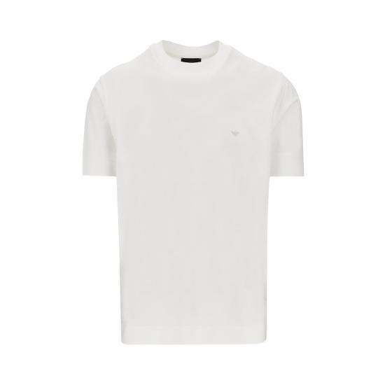 26FW 엠포리오 아르마니 반팔 티셔츠 EM006318AF10017 U0003 WHITE
