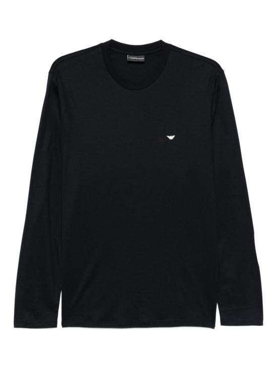 26FW 엠포리오 아르마니 긴팔 티셔츠 EM004591AF13747 UB118 BLUE
