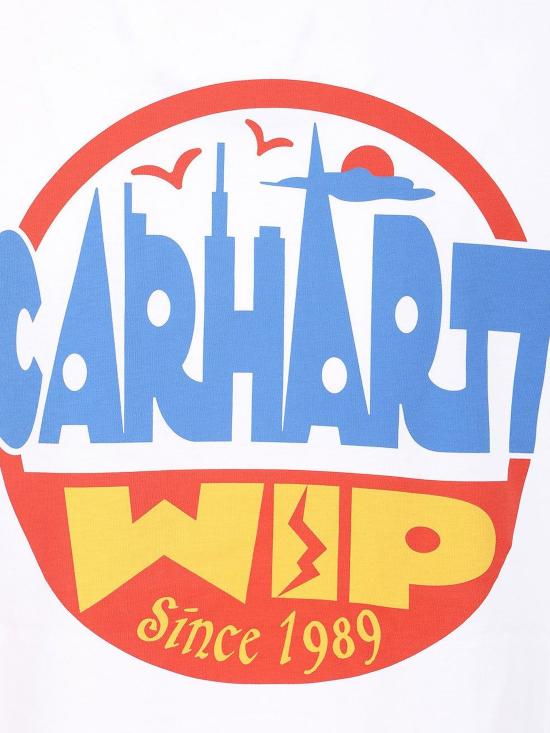 26FW 칼하트 WIP 반팔 티셔츠 I036892 02XX WHITE - CARHARTT WIP
