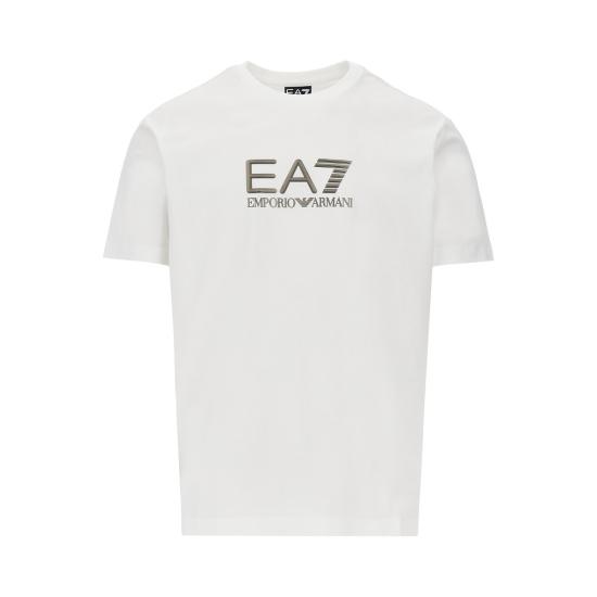 26FW 엠포리오 아르마니 반팔 티셔츠 7M002095AF27714 U0002 WHITE