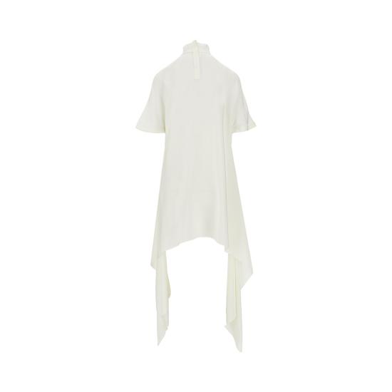 26FW 알라이아 반팔 티셔츠 AA9H1553W201D 102 WHITE - ALAIA