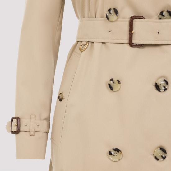 25FW 버버리 롱 켄싱턴 헤리티지 트렌치 코트 8079414 A1366 BEIGE - BURBERRY