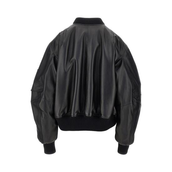 26FW 디 아티코 자켓 261WCB00004LBT128AA 100 BLACK - THE ATTICO