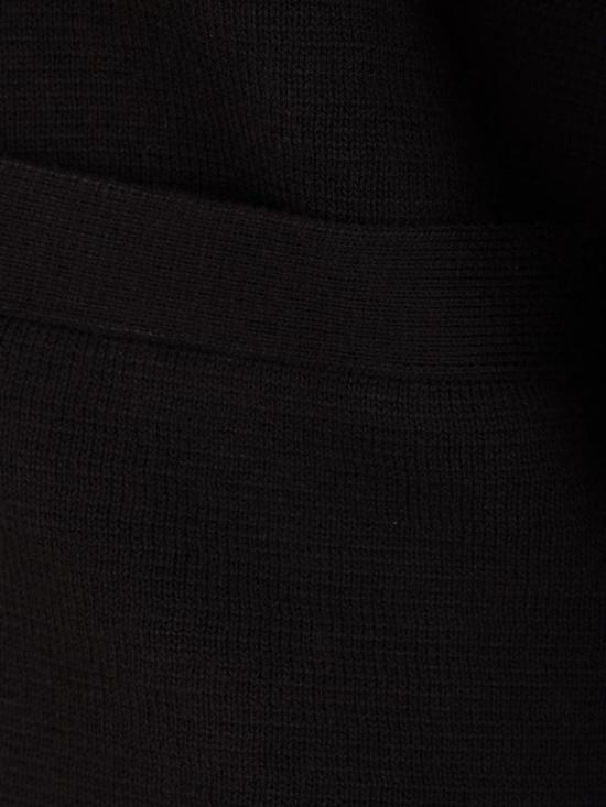 26FW 톰브라운 코튼 밀라노 스티치 4바 V넥 가디건 MKC171A00219 001 BLACK - THOM BROWNE