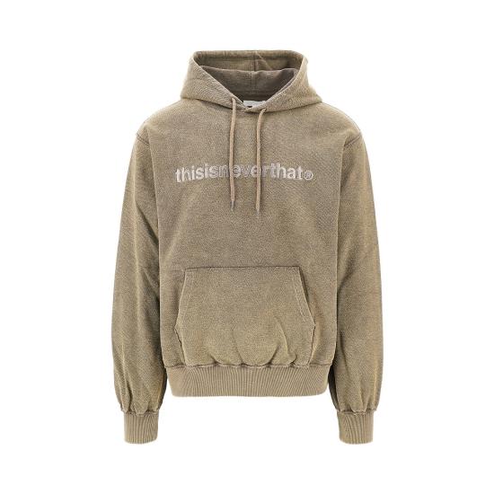 26FW 디스이즈네버댓 후드 티셔츠 TN263TSWHO01 DKM KHAKI