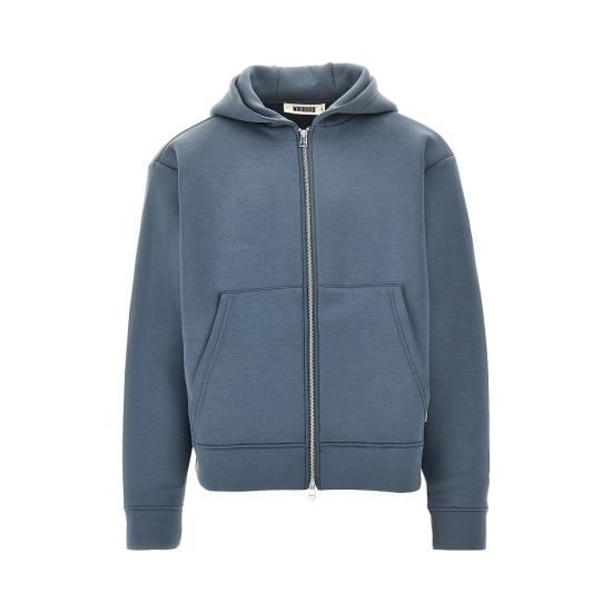 26FW 우드버드 후드 티셔츠 2616 610 SLATE BLUE