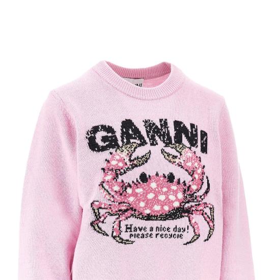 26FW 가니 스웨터 A1150008 868 PINK - GANNI
