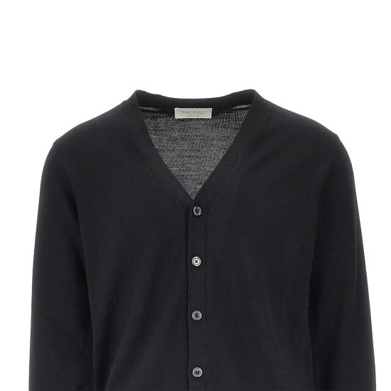 26FW THE PULL 가디건 M5625 5010H60125 0900 BLACK - THE PULL
