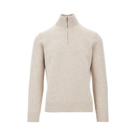 26FW THE PULL 집업 니트 M5625 5502S60825 0130 BEIGE