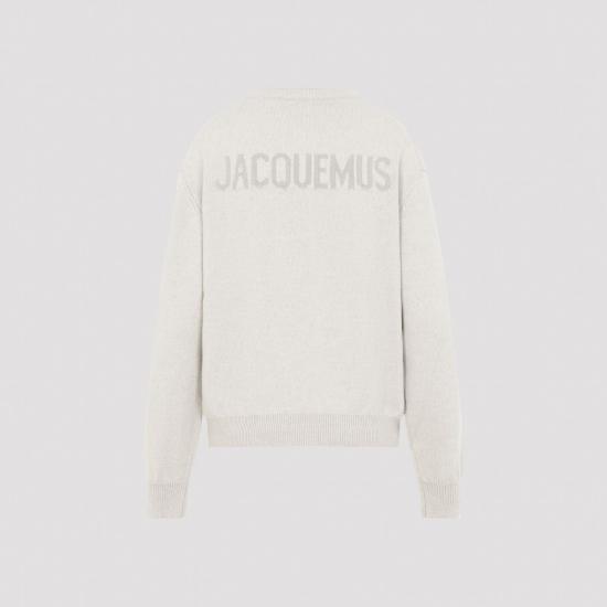 26FW 자크뮈스 스웨터 SWW00644AK00347 130 BEIGE - JACQUEMUS