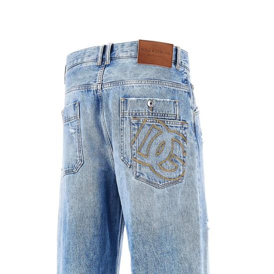 26FW 돌체앤가바나 데님 팬츠 GP23DZG8PJ3 S9001 BLUE - DOLCE & GABBANA