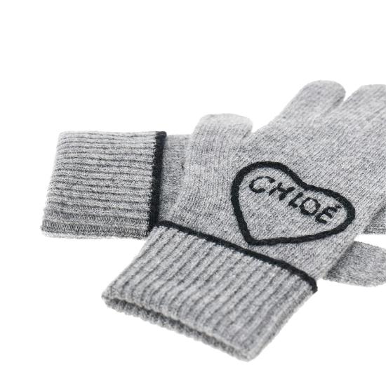 26FW 끌로에 장갑 26SKG02WCS 012 GREY - CHLOE