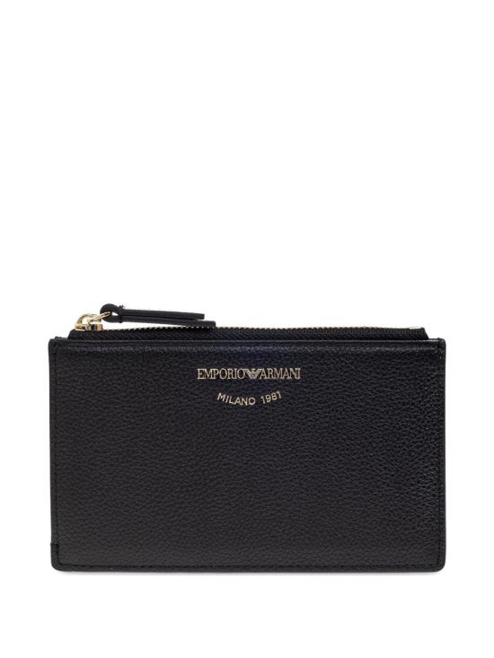 26FW 엠포리오 아르마니 가죽소품 EW003035AF19568 UC001 BLACK