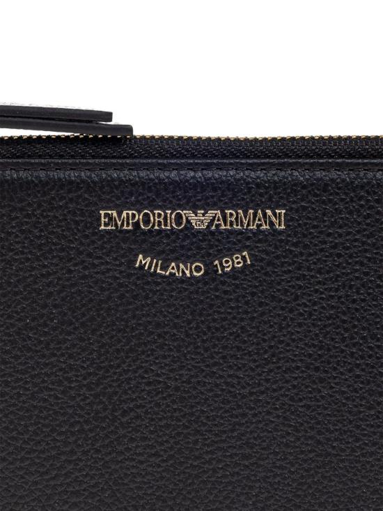 26FW 엠포리오 아르마니 가죽소품 EW003035AF19568 UC001 BLACK - EMPORIO ARMANI