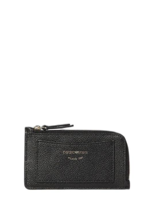 26FW 엠포리오 아르마니 가죽소품 EW000367AF19568 UC001 BLACK