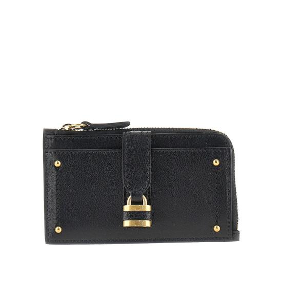 26FW 끌로에 가죽소품 26SP915O37 001 BLACK
