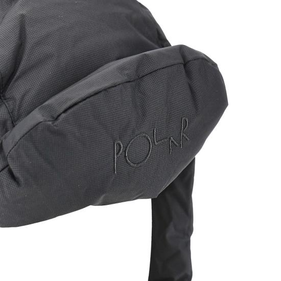 26FW 폴라 스케이트 이어플랩 캡 POL APHAT BLACK - POLAR SKATE