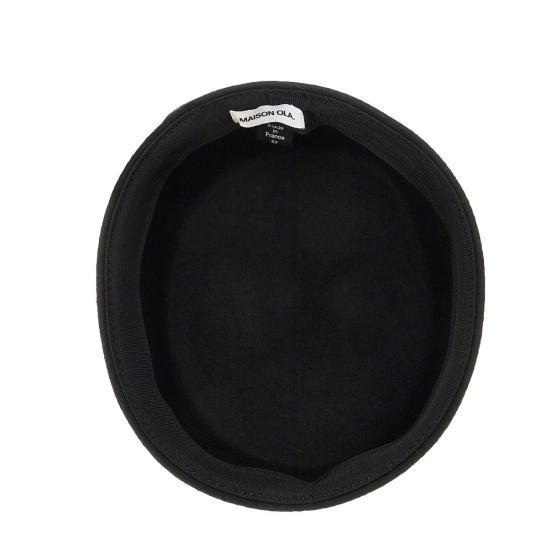 26FW 메종 올라 모자 LEPILLBOX BLACK - MAISON OLA
