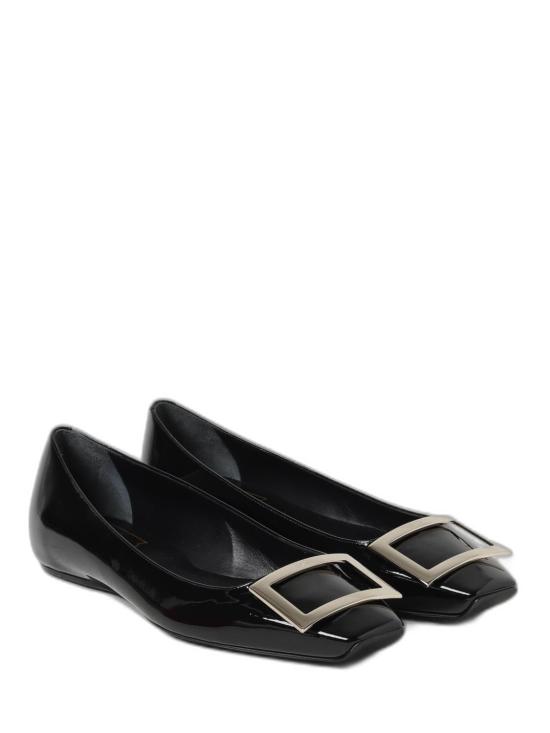 26FW 로저비비에 플랫 슈즈 RVW40415280D1P B999 BLACK - ROGER VIVIER