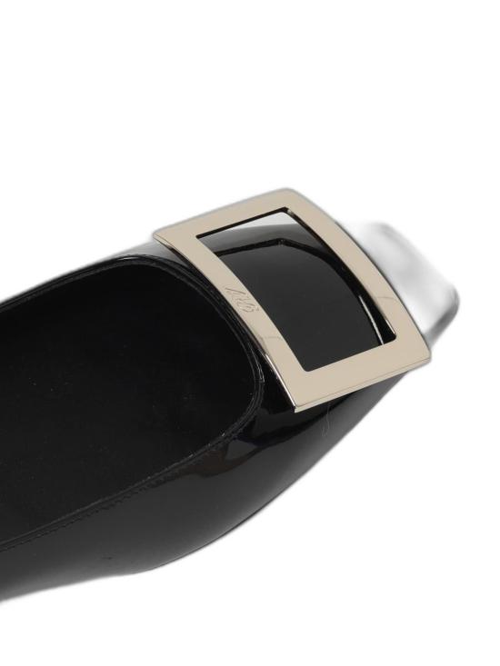 26FW 로저비비에 플랫 슈즈 RVW40415280D1P B999 BLACK - ROGER VIVIER